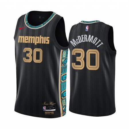 Maillot Basket Memphis Grizzlies Sean McDermott 30 2020-21 City Edition Swingman - Homme